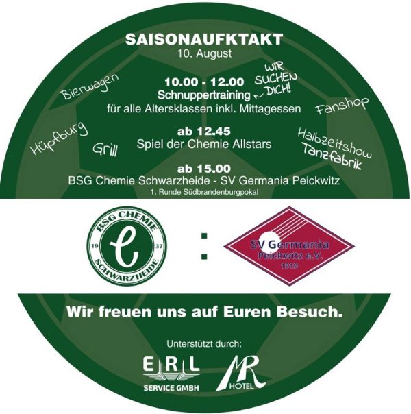 Saisonauftakt bei der BSG Chemie BSG Chemie Schwarzheide