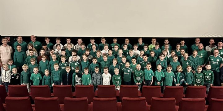 Junioren-Weihnachtsfeier in der EXTRA-Kinowelt Schwarzheide