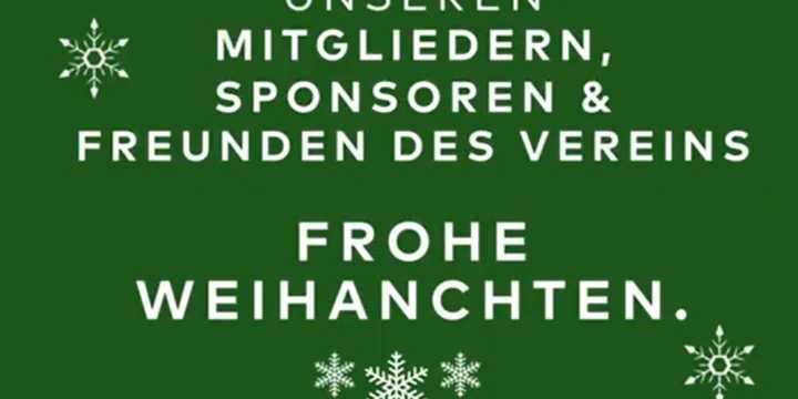 Die BSG Chemie Schwarzheide wünscht frohe Weihnachten!
