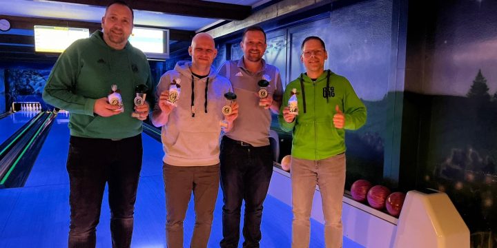 Trainer- und Vorstandsbowling in Ruhland