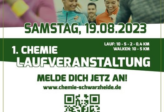 Erster offener Chemie Lauf zum Sportfest