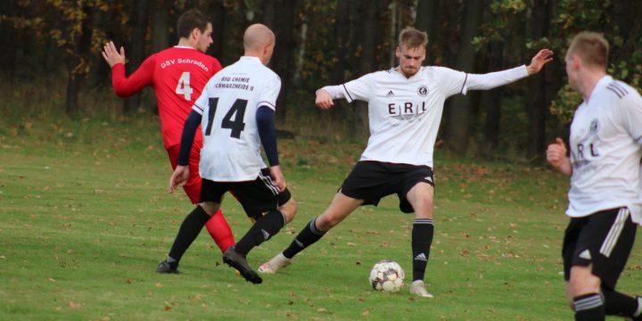 Zweite Mannschaft siegt in Schraden
