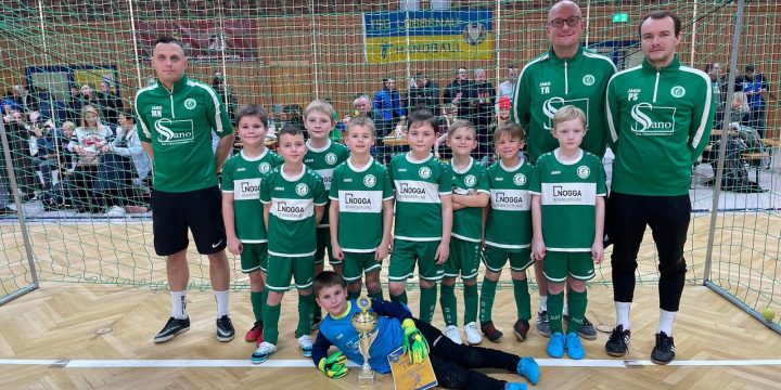 F-Junioren gewinnen erstes Hallenturnier in Lübbenau