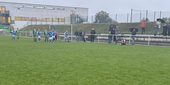 D-Junioren gewinnen Nachholspiel verdient mit 2:0!