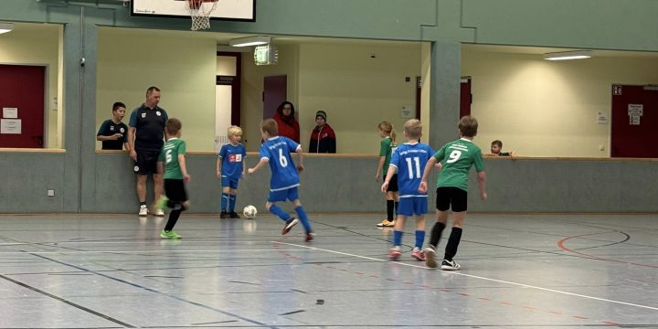 F-Junioren beim Hallenturnier in Ortrand