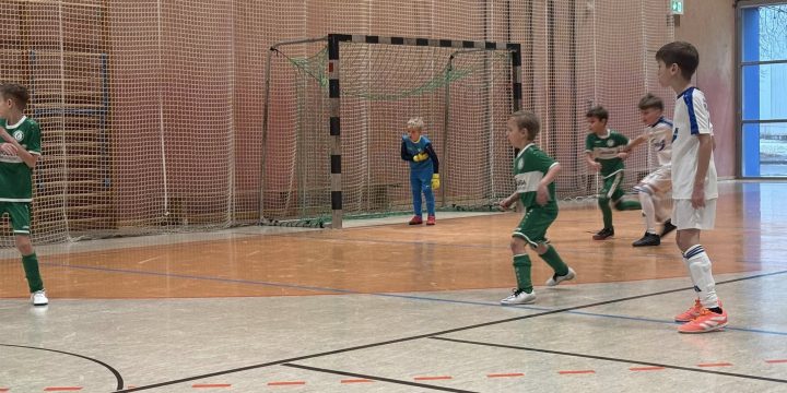 E2-Junioren beim Hallenturnier in Lübben – Platz 3 nach starkem Auftritt